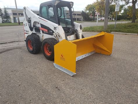 homemade skid steer snow bucket|skid steer snow pusher dxf.